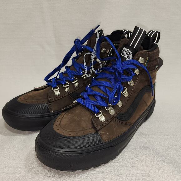 Vans Men SK8 Hi MTE 2 Ultracush Brown Black Waterproof Shoe Size 8 men - Picture 4 of 8